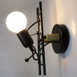 Comfort u0026 Style Beleuchtung-Mini Robot Wall Lamp - Decorative Night Light