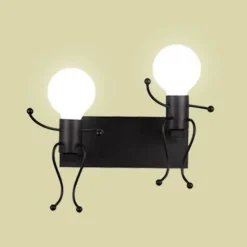 Comfort u0026 Style Beleuchtung-Mini Robot Wall Lamp - Decorative Night Light