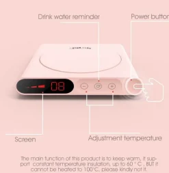 The Cozy Mug Küche & Esszimmer-Mini USB Tassenwärmer - Kaffee-/Tee-Wärmeuntersetzer