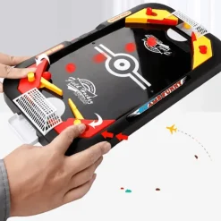 The Decor Haven Babyspielzeug-Mini-Airhockey-Tischspiel