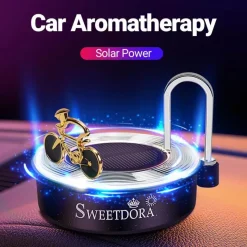 Wild u0026 Free Gear Autozubehör|Automobilindustrie-Mini-Aromatherapie-Dekor mit Solar-Fahrrad