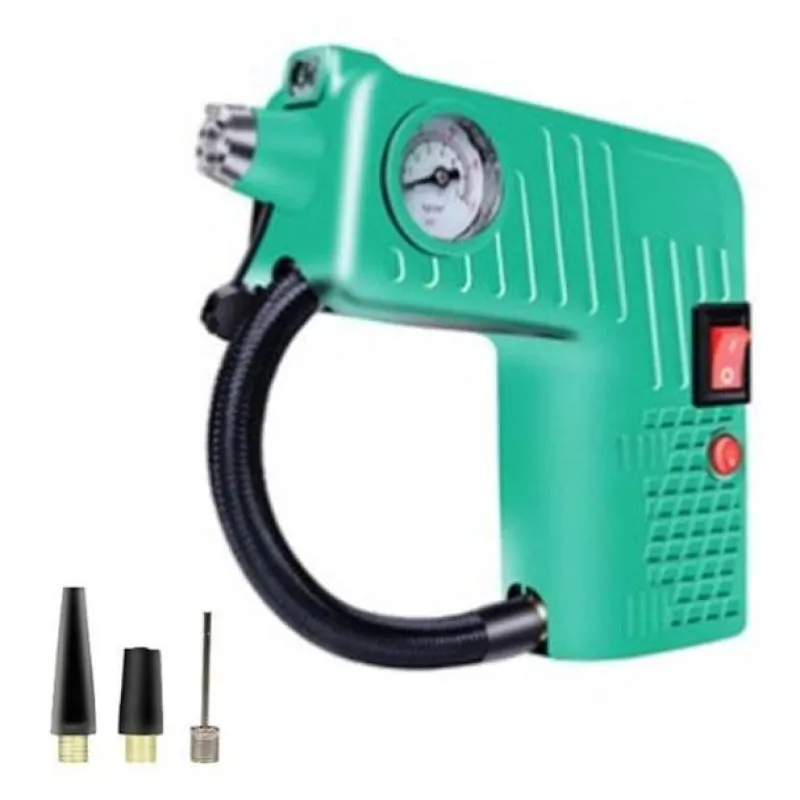 Wild u0026 Free Gear Autozubehör|Fahrräder & Verkehr-Mini-Autoreifenfüller mit Kabel - Tragbarer Luftkompressor