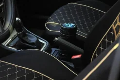 Cup Couture Camping-Werkzeuge|Outdoor-Artikel-Mini-Autoreifen-Thermoskanne – Kreativer Reisebecher für Autos