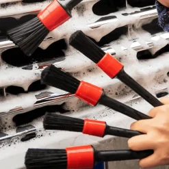 Wild u0026 Free Gear Autopflege|Autozubehör-Mini-Autowaschbürsten-Set – Kompakte Werkzeuge zur Fahrzeugreinigung