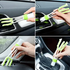 Wild u0026 Free Gear Autopflege|Autozubehör-Mini-Autowaschbürsten-Set – Kompakte Werkzeuge zur Fahrzeugreinigung