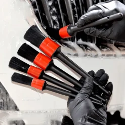 Wild u0026 Free Gear Autopflege|Autozubehör-Mini-Autowaschbürsten-Set – Kompakte Werkzeuge zur Fahrzeugreinigung