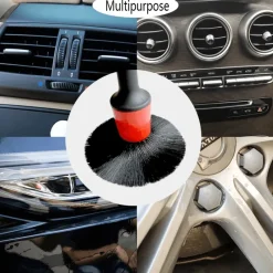 Wild u0026 Free Gear Autopflege|Autozubehör-Mini-Autowaschbürsten-Set – Kompakte Werkzeuge zur Fahrzeugreinigung