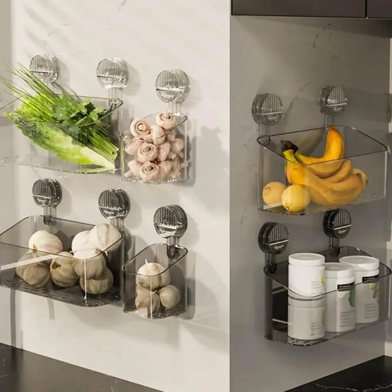 The Blissful Bath Badezimmer-Mini-Badezimmer-Organizer mit Saugnapf – platzsparendes Aufbewahrungsregal