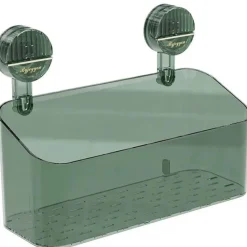 The Blissful Bath Badezimmer-Mini-Badezimmer-Organizer mit Saugnapf – platzsparendes Aufbewahrungsregal