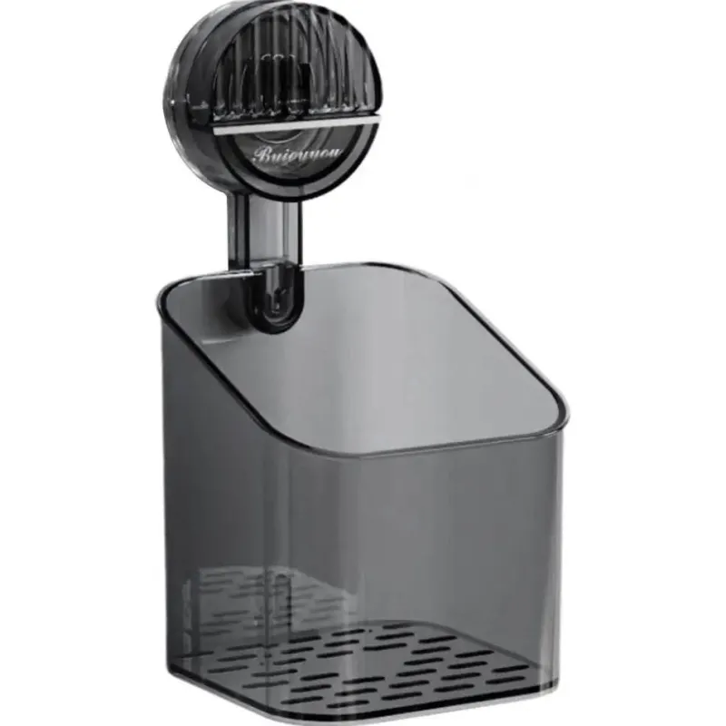 The Blissful Bath Badezimmer-Mini-Badezimmer-Organizer mit Saugnapf – platzsparendes Aufbewahrungsregal