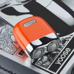 PureGlow Männerpflege|Körperpflege-Mini-Bartschneider, wasserdicht – Power Hero Grooming Tool