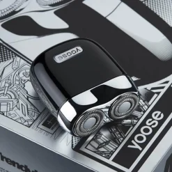 PureGlow Männerpflege|Körperpflege-Mini-Bartschneider, wasserdicht – Power Hero Grooming Tool