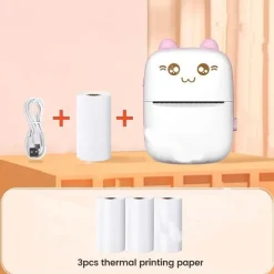 Comfort u0026 Style Gadgets Für Zuhause-Mini-Bluetooth-Thermoetikettendrucker von Cat Design