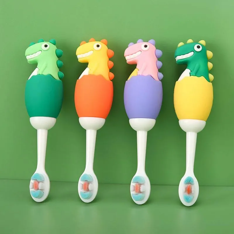 Kinder The Decor Haven Kinderwagen & Zubehör-Mini-Dinosaurier-Zahnbürste – Lustiges Zahnreinigungswerkzeug für Kinder