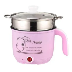 The Culinary Kit Küche & Esszimmer-Mini-Elektro-Hotpot-Kocher - Doppelschicht-Reiskocher