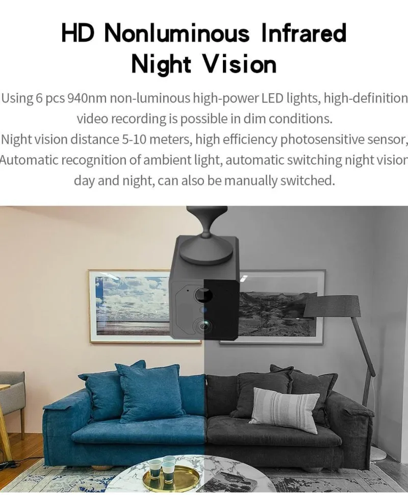 Comfort u0026 Style Gadgets Für Zuhause|Heimwerkzeuge-Mini-Funk-Bewegungskamera – Fernüberwachung mit langer Standby-Zeit