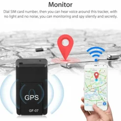 Furendo Autozubehör|Automobilindustrie-Mini-GPS-Tracker – magnetisches tragbares Ortungsgerät