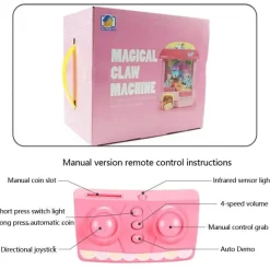 The Decor Haven Babyspielzeug-Mini-Greifautomat-Spielzeug für Kinder – lustiges Arcade-Spiel