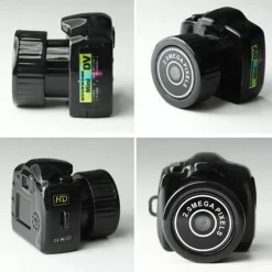 Gear Up u0026 Go Outdoor-Artikel|Outdoor-Gadgets-Mini-HD-Taschenkamera – Kompaktes Mikrofotografiegerät