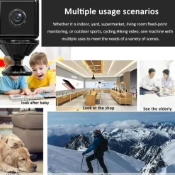 Comfort u0026 Style Gadgets Für Zuhause-Mini-HD-WLAN-Kamera – Drahtlose Bewegungsüberwachung