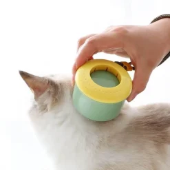 Furendo Haustierzubehör|Reinigungswerkzeuge Für Haustiere-Mini-Katzenhaarentfernungsbürste – Einfaches Reinigungswerkzeug mit einem Klick