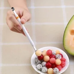 Tom Küche & Esszimmer-Mini-Küchenschaufel-Werkzeug – doppelseitiger Melonenlöffel, Eiscreme-Gadget