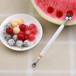 Tom Küche & Esszimmer-Mini-Küchenschaufel-Werkzeug – doppelseitiger Melonenlöffel, Eiscreme-Gadget
