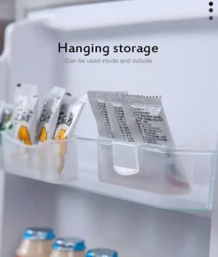 Deco Küche & Esszimmer-Mini-Kühlschrank-Lagerregal – platzsparender Organizer