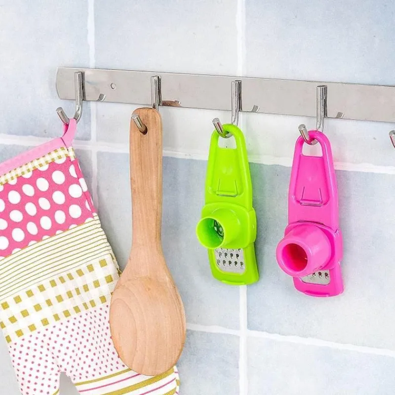 The Culinary Kit Küche & Esszimmer-Mini-Knoblauchpresse – Kompakte Reibe für frischen Knoblauch