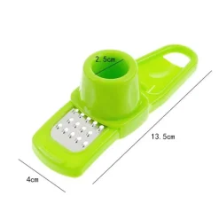 The Culinary Kit Küche & Esszimmer-Mini-Knoblauchpresse – Kompakte Reibe für frischen Knoblauch