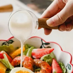 Plates u0026 More Küche & Esszimmer-Mini-Krug aus Glas – Milchkännchen, Espressotasse, Sauciere