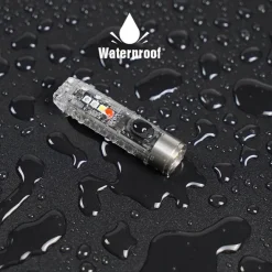 Roam Ready Camping-Werkzeuge|Outdoor-Artikel-Mini-LED-Schlüsselanhänger-Taschenlampe – tragbares Taschenlicht