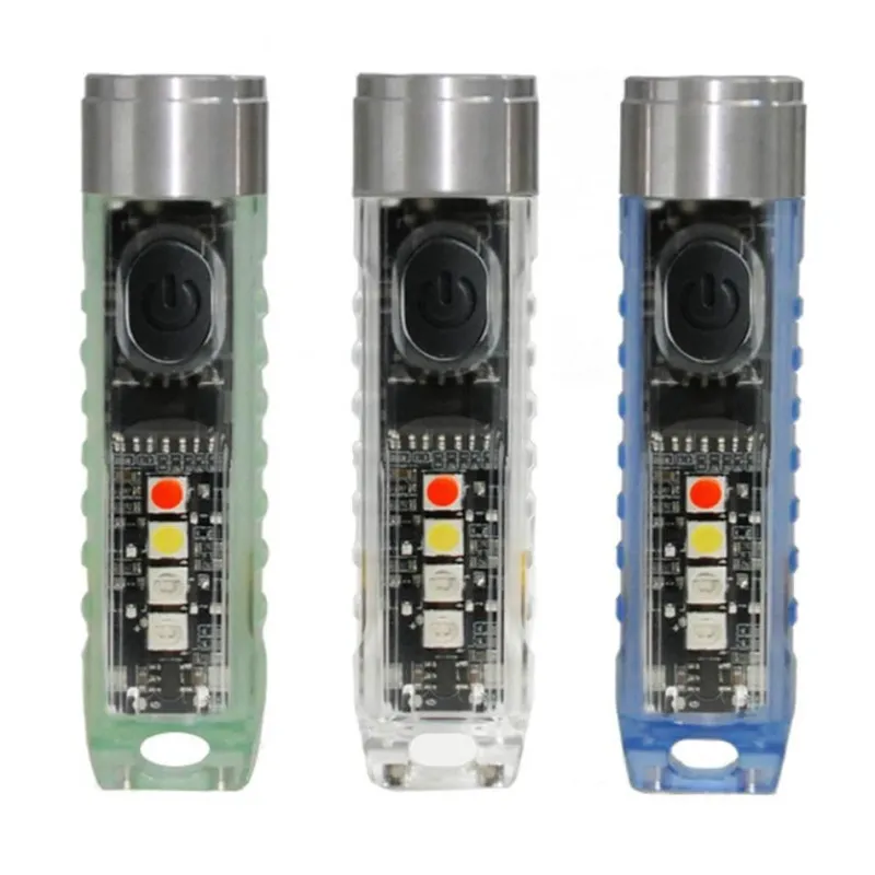 Roam Ready Camping-Werkzeuge|Outdoor-Artikel-Mini-LED-Schlüsselanhänger-Taschenlampe – tragbares Taschenlicht