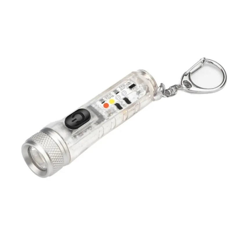 Roam Ready Camping-Werkzeuge|Outdoor-Artikel-Mini-LED-Schlüsselanhänger-Taschenlampe – tragbares Taschenlicht