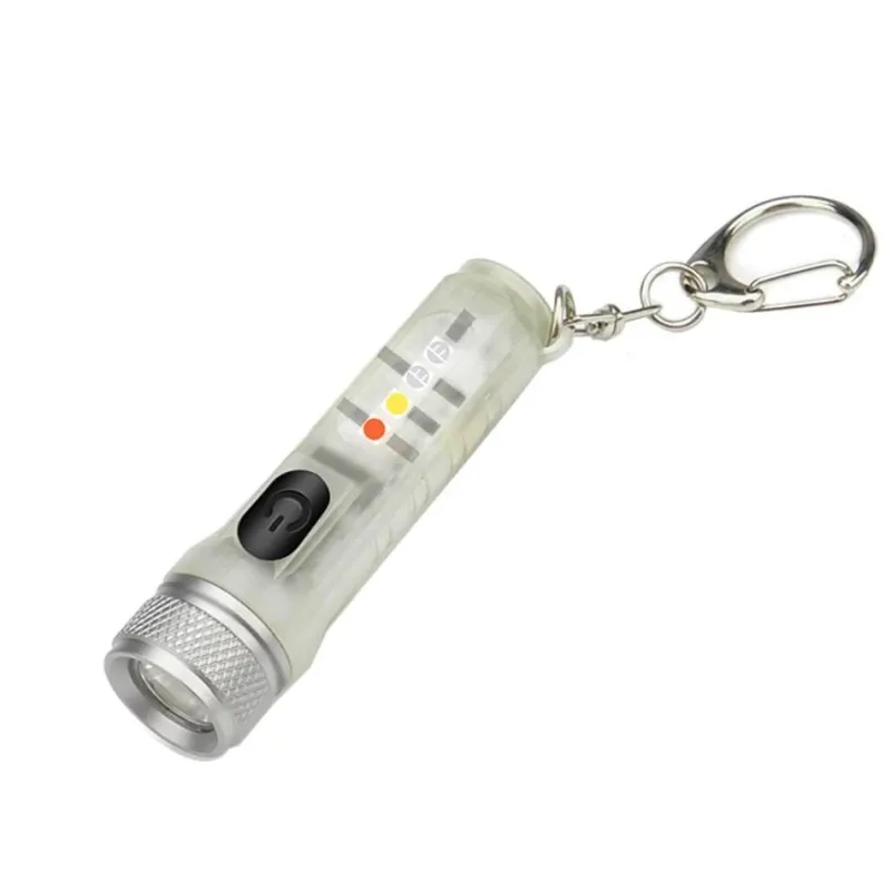 Roam Ready Camping-Werkzeuge|Outdoor-Artikel-Mini-LED-Schlüsselanhänger-Taschenlampe – tragbares Taschenlicht