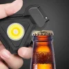 Roam Ready Heimwerkzeuge|Outdoor & Garten-Mini-LED-Schlüsselanhänger-Taschenlampe, Flaschenöffner – kompaktes Multifunktionswerkzeug