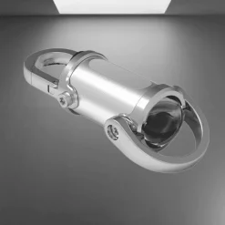 Cozy Living Camping Im Freien|Outdoor & Garten-Mini-LED-Schlüsselanhänger-Taschenlampe – wiederaufladbares tragbares USB-Licht