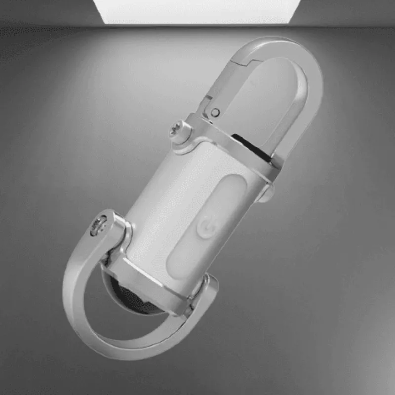 Cozy Living Camping Im Freien|Outdoor & Garten-Mini-LED-Schlüsselanhänger-Taschenlampe – wiederaufladbares tragbares USB-Licht