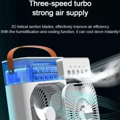 Comfort u0026 Style Gadgets Für Zuhause-Mini-Luftkühler – Kompakter persönlicher Kühlventilator