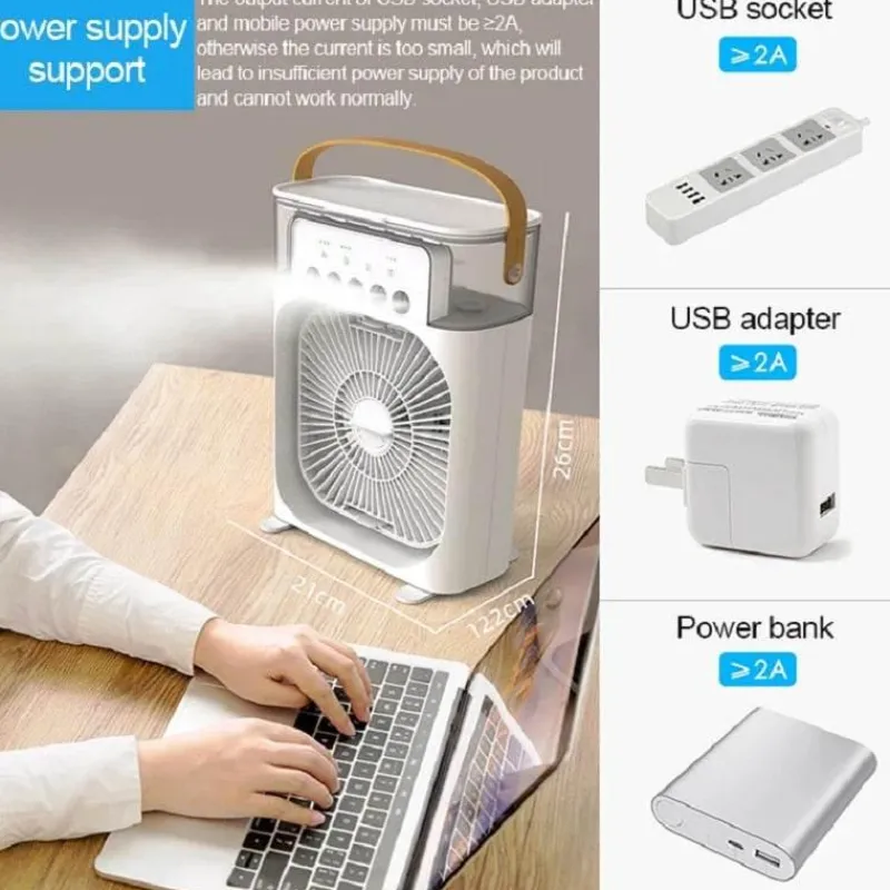 Comfort u0026 Style Gadgets Für Zuhause-Mini-Luftkühler – Kompakter persönlicher Kühlventilator