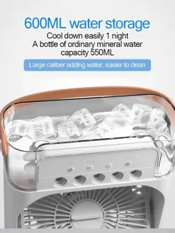 Comfort u0026 Style Gadgets Für Zuhause-Mini-Luftkühler – Kompakter persönlicher Kühlventilator