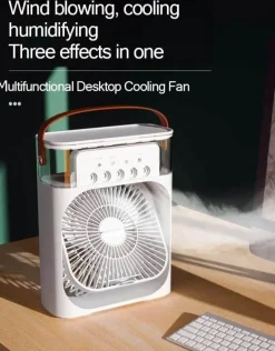 Comfort u0026 Style Gadgets Für Zuhause-Mini-Luftkühler – Kompakter persönlicher Kühlventilator