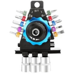 The Outdoor Vault Fahrräder & Verkehr|Outdoor-Artikel-Mini-Magnetschraubendreher-Set – Tragbares Werkzeugset für Präzisionsreparaturen