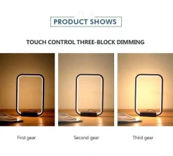 Comfort u0026 Style Beleuchtung-Minimalist LED Table Lamp - Eye-Friendly Home Lighting