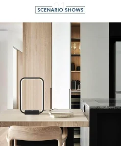 Comfort u0026 Style Beleuchtung-Minimalist LED Table Lamp - Eye-Friendly Home Lighting