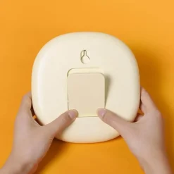 The Gilded Nest Wohndeko-Minimalistische Bubble-Wanduhr – Modernes Dekor für Zuhause