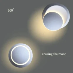 Timeless Touch Beleuchtung-Minimalistische Orb-Wandlampe – Moderne zeitgenössische Leuchte