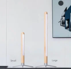 Willow u0026 Whim Beleuchtung-Minimalistische Schreibtischlampe aus Holz – Nordic Sky Design