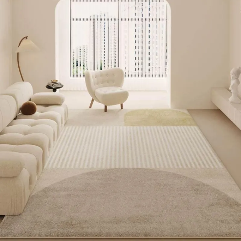 Warm Weaves Boden & Teppiche-Minimalistischer Plüsch-Teppich – Weicher Teppich für modernes Dekor