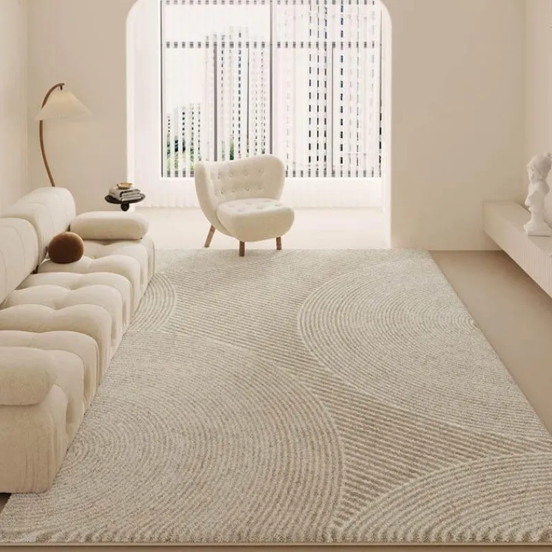 Warm Weaves Boden & Teppiche-Minimalistischer Plüsch-Teppich – Weicher Teppich für modernes Dekor